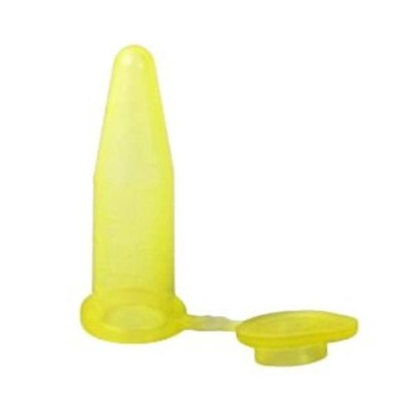 Bio Plas Bio Plas 4302 1.5 ml Flat Top Microcentrifuge Tube - 500 pk - Yellow 4302